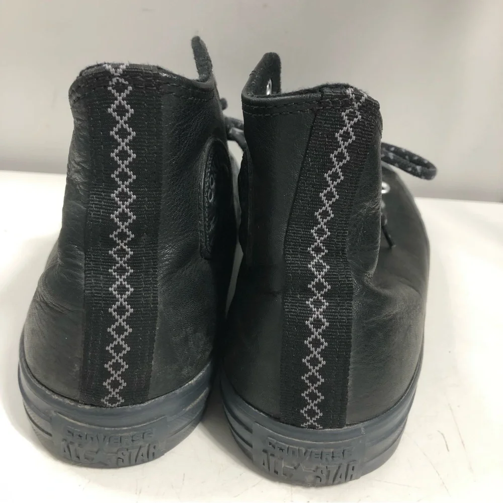 Converse Chuck Taylor All Star Mono Leather High Top, size 9M or 11W - Picture 4 of 9